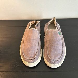 Men’s casual fabric distressed look slip ons Nordstrom